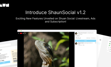 ShuanSocial 1.2 Features (will release around 15-Sep-2024)