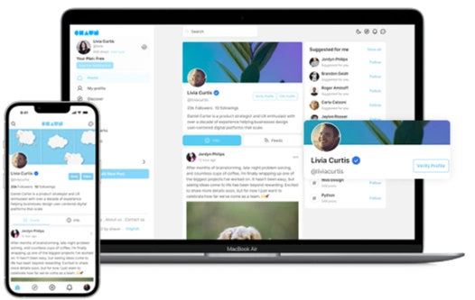 Blue Checkmark Verification