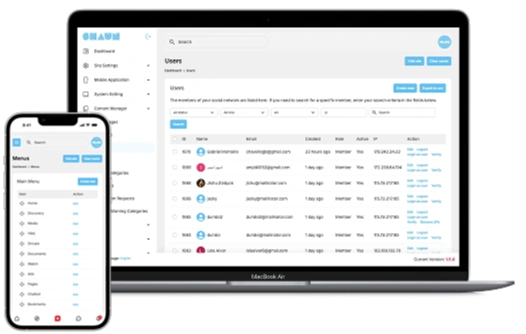 Content, Menu & Layout Manager