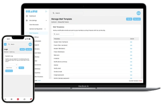 Email Templates & System Logs