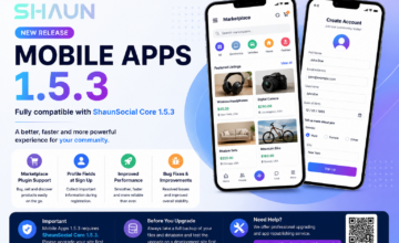 ShaunSocial Mobile Apps 1.5.3 Released